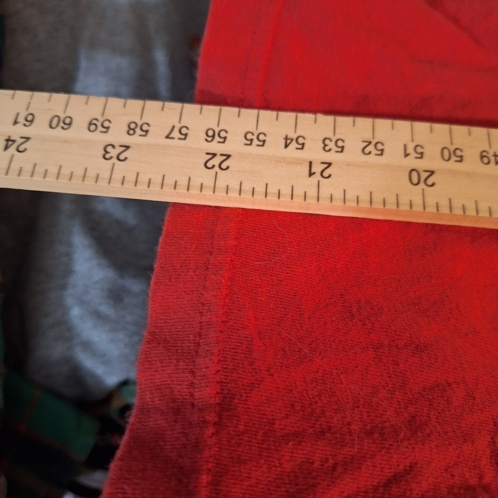 Vans Men's Red Long Sleeve Shirt - Picture 7 of 7